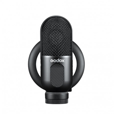 Microphone - Godox UMic10 USB Condenser Cardioid with Headphone Jack and Pop Filter
