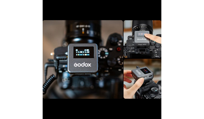 Audio Equipment - Godox Magic XT1(combo) Wireless Microphone System 2.4GHz