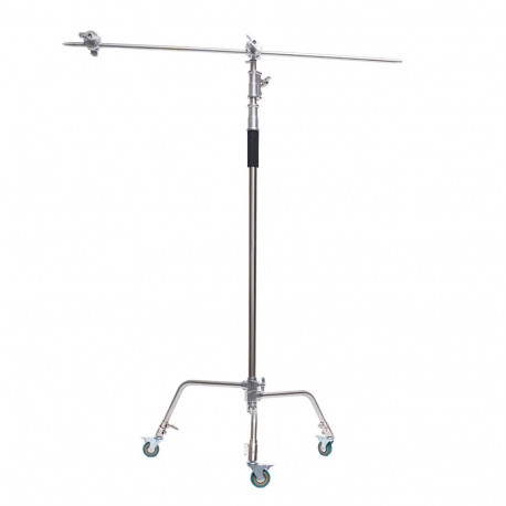 Lighting Stand - Caruba C Stand with Boom Arm and Wheels LS 9W 330cm 10kg