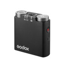 Microphone System - Godox Virso M1 Wireless Microphone 650ft Range Black