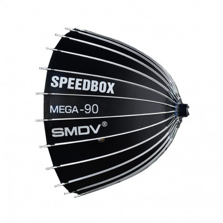 Lighting Equipment - SMDV Speedbox Mega 90 Deep Softbox 90cm Bowens Mount White