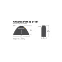 Lighting Modifier - MagBox Pro 36 Strip (MagMod, portable softbox, zip-on diffuser, magnetic grid)