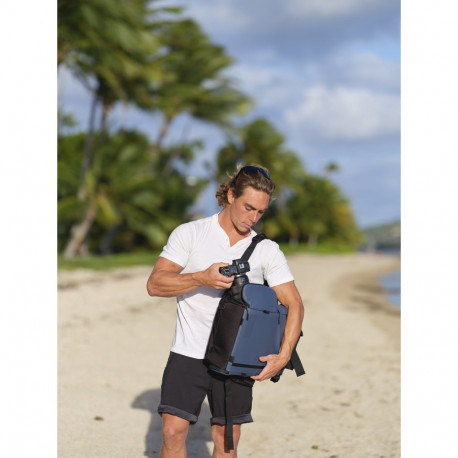 Camera Backpack - WANDRD PRVKE Lite 11L Weatherproof, Laptop Sleeve, Blue