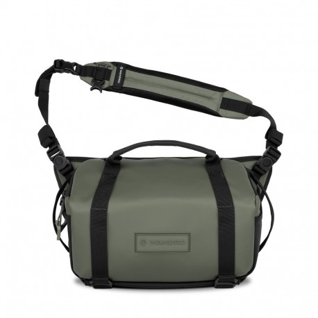 Camera Sling Bag - WANDRD ROGUE Sling 9L Expandable Laptop Sleeve Wasatch Green V2