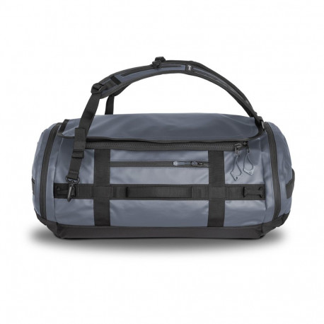 Travel Duffel Bag - WANDRD CARRYALL 60L Multiple Carry Options Aegean Blue