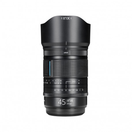 Camera Lens - Irix 45mm f/1.4 Dragonfly (Fuji GFX, manual focus, weather sealed)