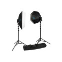 Lighting Kit - Westcott Rapid Box Portable Portrait Speedlite Kit, 2 diffusers, softbox, octabox