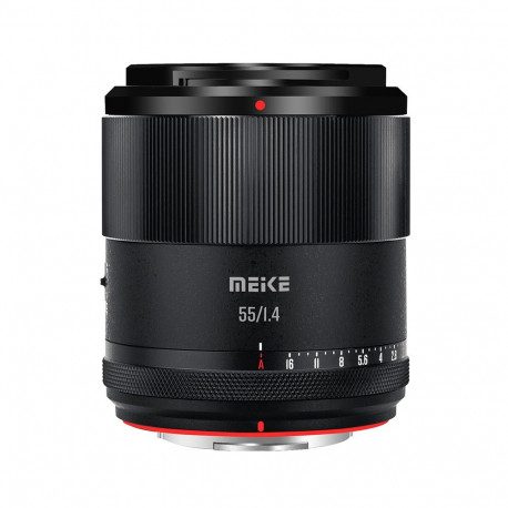 Camera Lens - Meike 55mm f/1.4 AF Lens (Sony E, 11 elements, 0.61m focus)