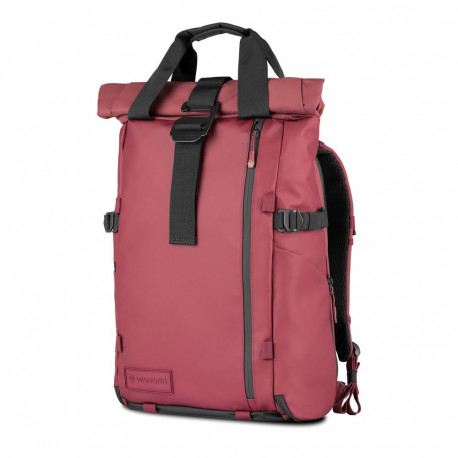 Backpack - WANDRD PRVKE 31L Weather-Resistant Photographer's Bag Rhone Burgundy