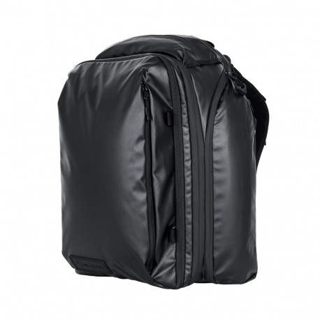 Travel Backpack - WANDRD Transit 45L 5L Expansion Weatherproof Black
