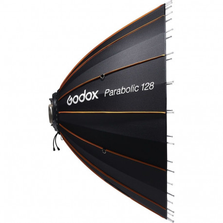 Lighting Modifier - Godox Parabolic Reflector Zoom Box P128Kit, adjustable focus, stable mount