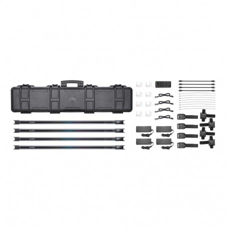 Lighting Equipment - Godox TL120 RGB Tube Light Kit (4 lights, 2700K-6500K, app control)