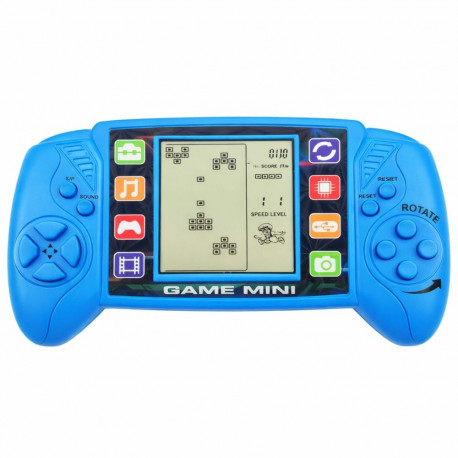 Elektrooniline kaasaskantav Tetris LCD mängukonsool, sinine