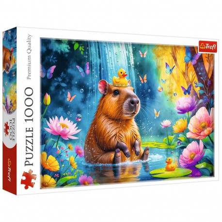 Puzzle - 1000 - kapibara - Trefl 10949