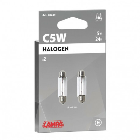 Pirn 2tk 24V 11x35 mm 5W SV8,5-8 E-mark