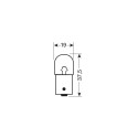 Pirn 2tk 24V 10W BA15s E-mark