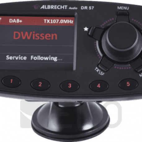 Albrecht DR57DAB+ Autoradio-Adapter