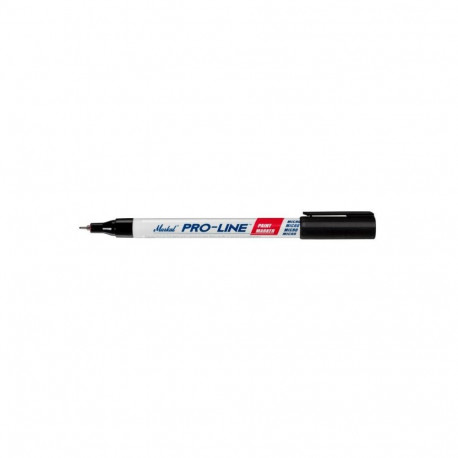 Markal Pro-Line Micro paint marker – 0.79mm fine tip, black, xylene-free liquid paint, metal barrel 