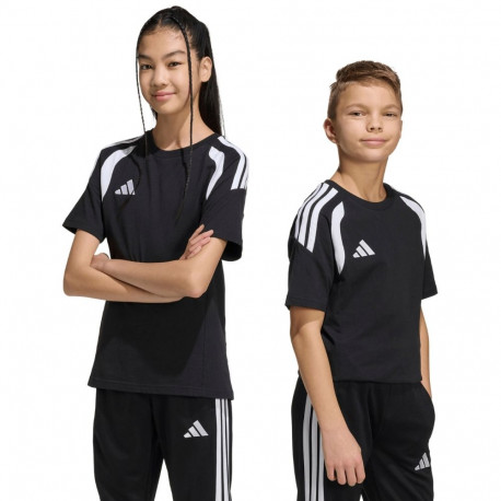 Koszulka dla dzieci adidas Tiro 26 League Tee czarna JY7226 164cm