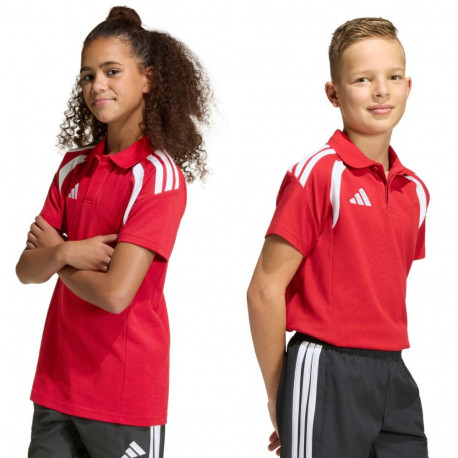 adidas laste polosärk Tiro 26 League KF3408 164cm, punane