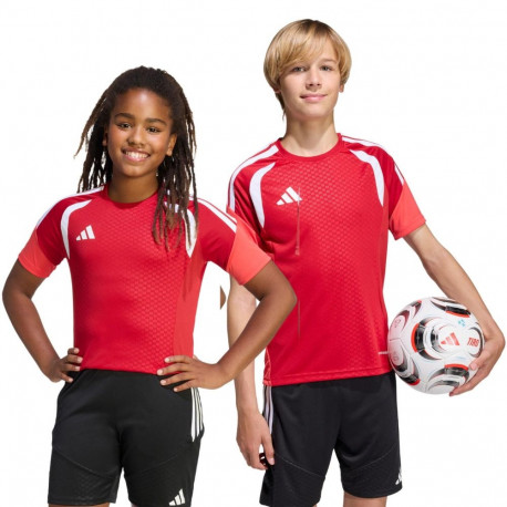 adidas laste treeningsärk Tiro 26 Competition Training KA7601 152cm, punane