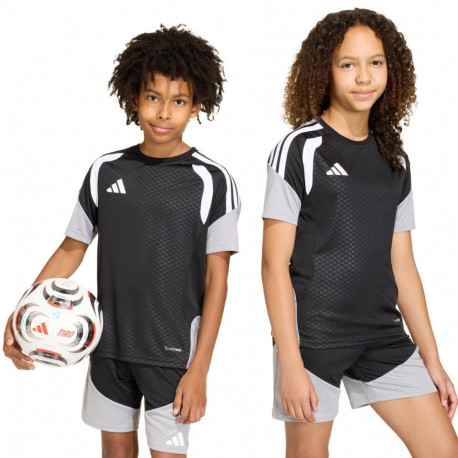 adidas laste treeningsärk Tiro 26 Competition Training KA7599 164cm, must-hall