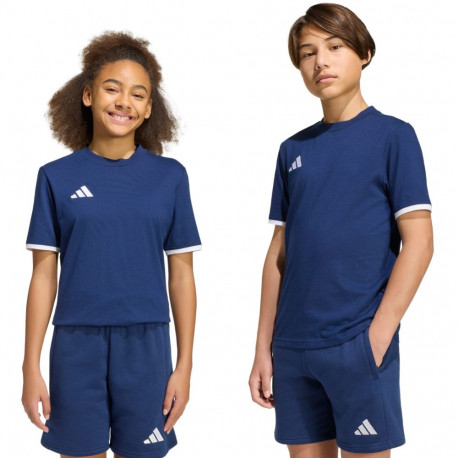 Adidas laste t-särk Entrada 26 Tee JZ6673 140cm, tumesinine