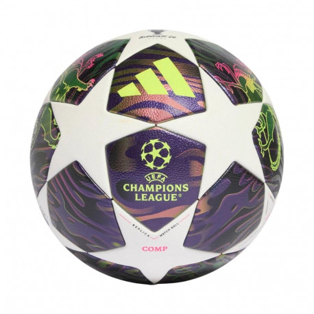 Adidas jalgpall UCL 25/26 Final Competition JX9096 5, valge-lilla