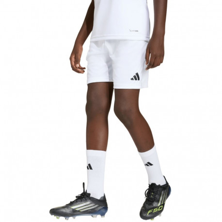 Spodenki dla dzieci adidas Entrada 26 białe JZ6526 128cm