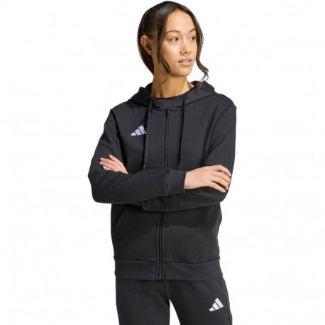 Adidas naiste pusa Entrada 26 Full Zip Hoodie KF5939 L, must