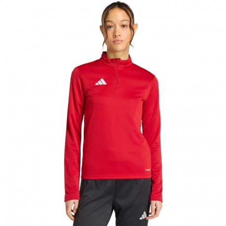 Adidas naiste treeningpluus Entrada 26 Training Top JZ6645 XL, punane