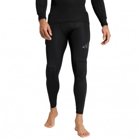 Legginsy bramkarskie męskie adidas Padded Goalkeeper Baselayer Long czarne JZ9224 2XL