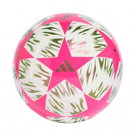Piłka nożna adidas UCL 25/26 Final Club różowo-biało-zielona JX9094 4