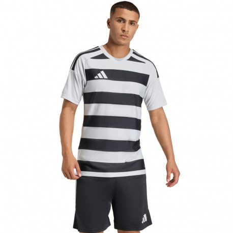 adidas meeste särk Hooped 26 Jersey KF3396 XL, hall-must