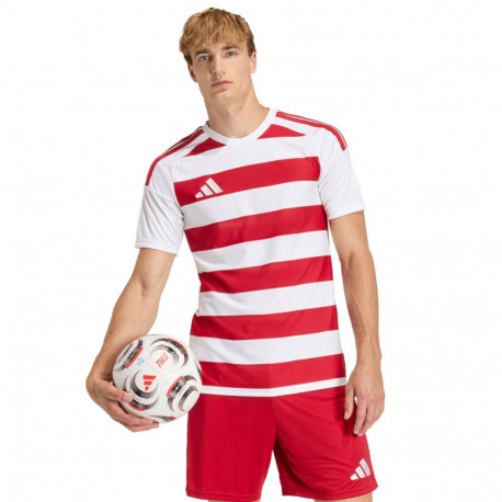 adidas meeste särk Hooped 26 Jersey KF3388 M, valge-punane