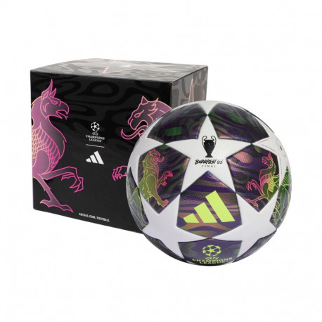 Adidas jalgpall UCL 25/26 Final League Box JX9101 5, lilla-valge