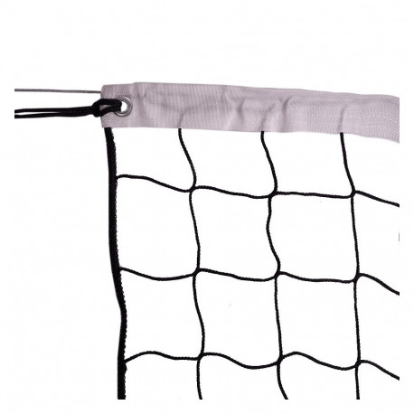 Siatka do siatkówki Domeks turniejowa 9,5 m x 1 m czarna