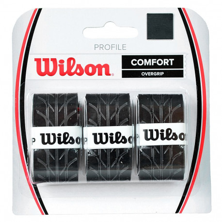 Wilson käepideme mähised Profile Comfort WRZ4025BK 3tk, must