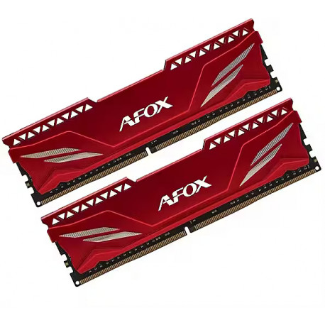 Afox RAM 2x8GB Gaming CL16, red (opened package)