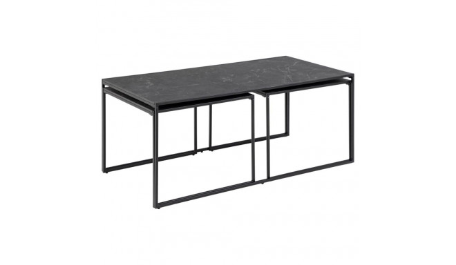 Diivanilauad INFINITY 3tk komplekt, must