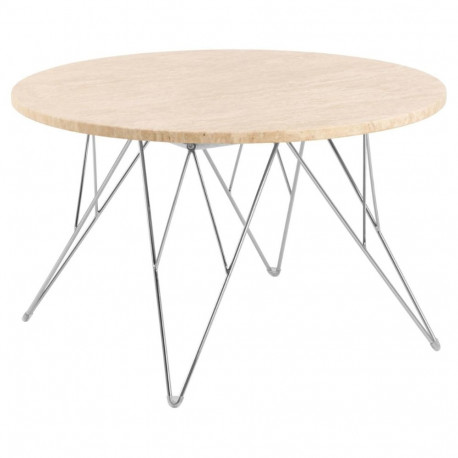 Diivanilaud PRUNUS ümmargune, matt beež