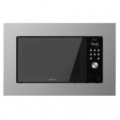 Sisseehitatud mikrolaineahi Cecotec GrandHeat 2000 Built-In Steel Black 20 L 700 W Must