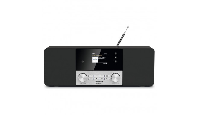 DIGITRADIO 4 C must hõbedane DAB+ FM Bluetooth
