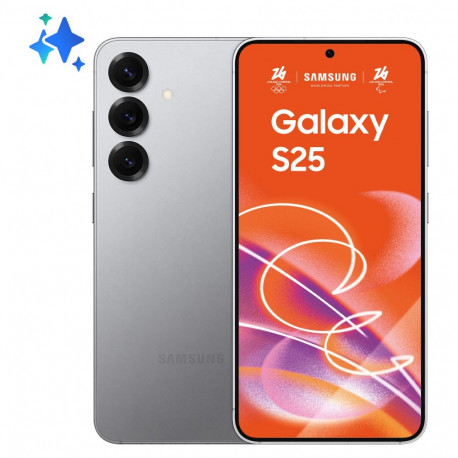 "Samsung Galaxy S25 256GB 12RAM 5G EU silver shadow"