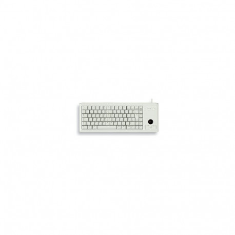 Cherry G84-4400 LUBEU-0 USB õhuke valge juhtkuuliga klaviatuur [US]