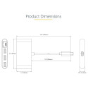 "StarTech 3-PORT USB-C HUB WITH GIGABIT"