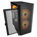 "Midi COUGAR Airface FLO, ARGB, Schwarz"