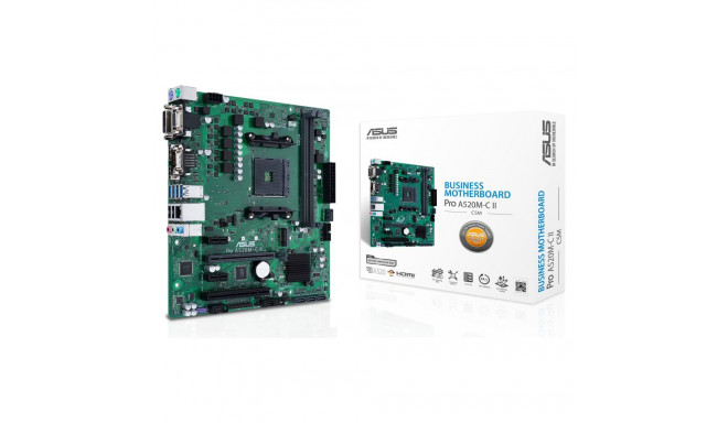 "AM4 ASUS PRO A520M-C II/CSM mATX D4"