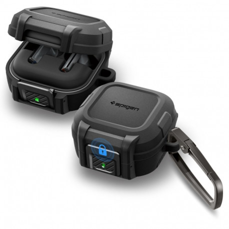 Spigen Spigen Lock Fit Case for Samsung Galaxy Buds 4 / 4 Pro - Matte Black