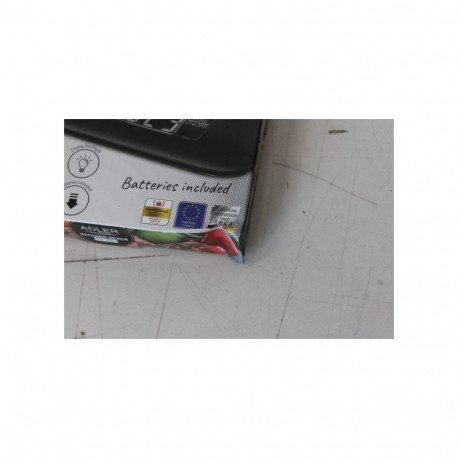 Adler SALE OUT. Kitchen Scale | AD 3183b | Graduation 1 g | Black | DAMAGE PACKAGING